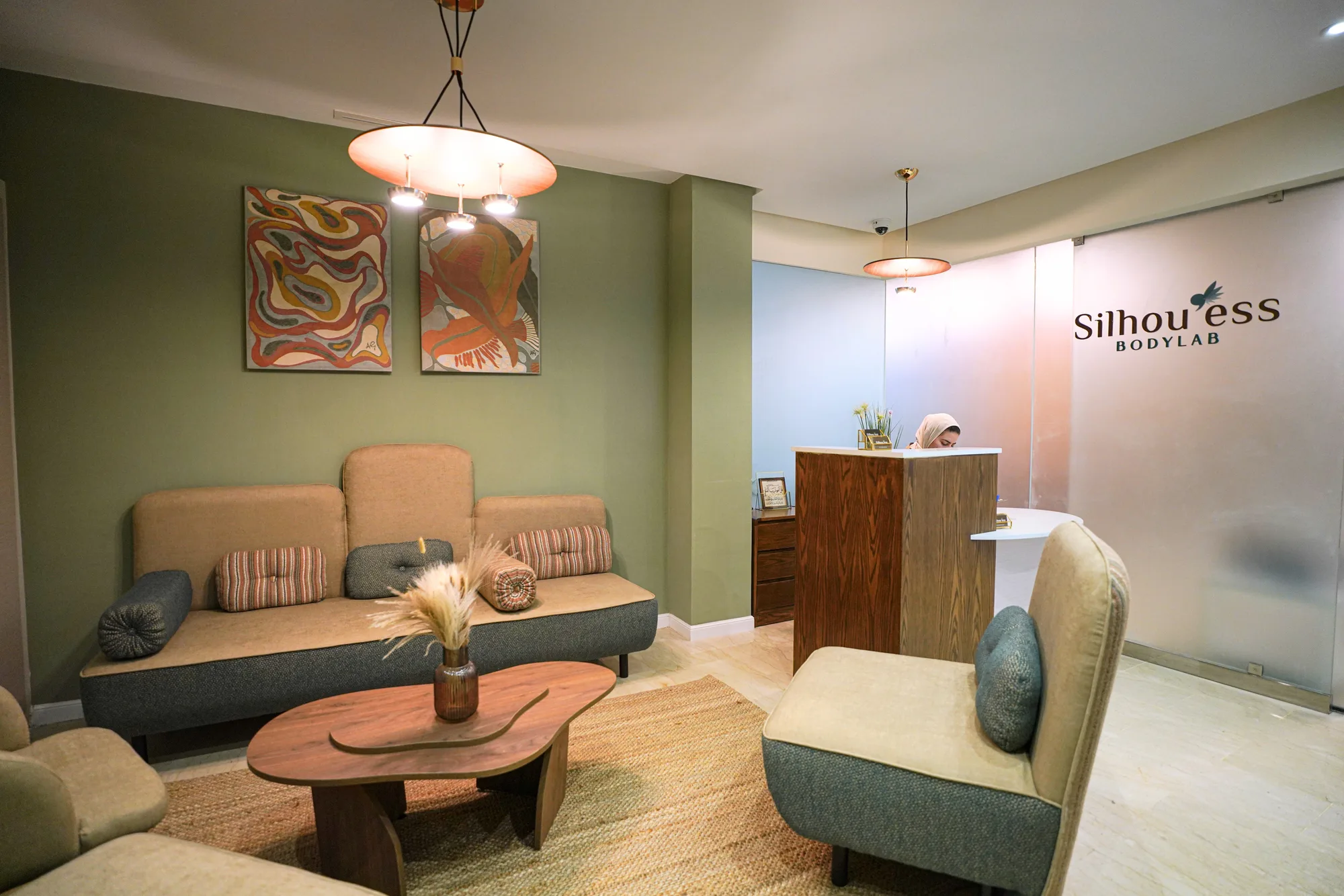 Salon d'accueil SILHOUESS